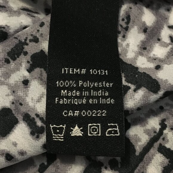 Jessica Tiny Modern TV Static Print Tunic Cap Sleeve Box Pleat Blouse - Picture 12 of 16